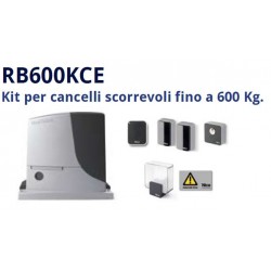 Kit motore cancello scorrevole NICE RB600KCE fino a 600kg