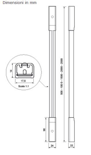 Ray 100 Bentel coppia di barriere perimetrali infrarossi 100 metri